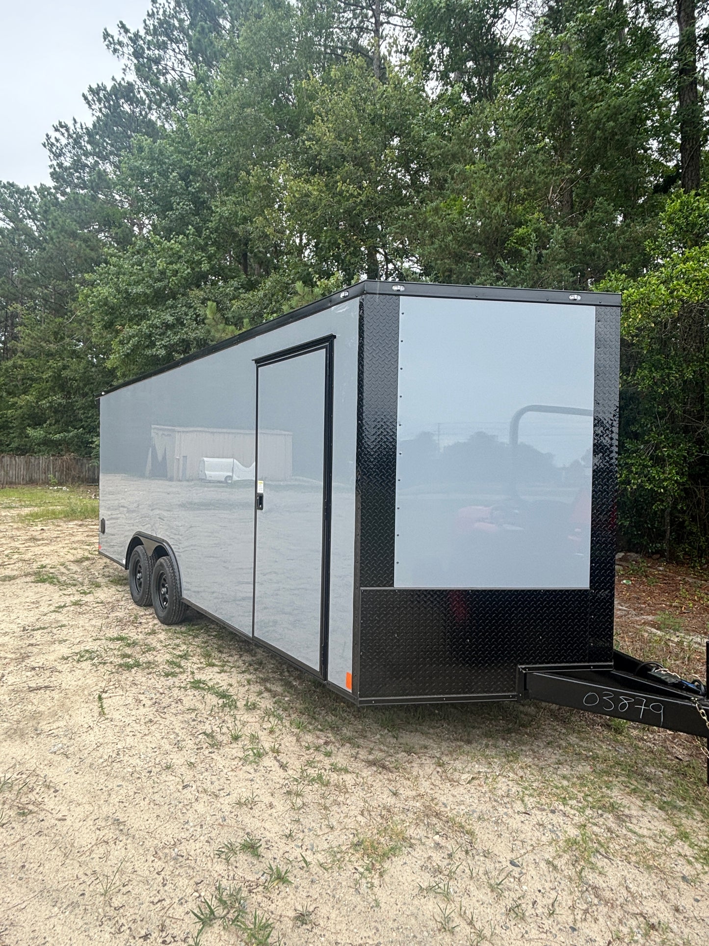 Gray 8.5x20 + 7' Interior + Blackout + Wing