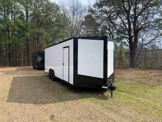 White 8.5x24 + 7'3 Interior + Blackout