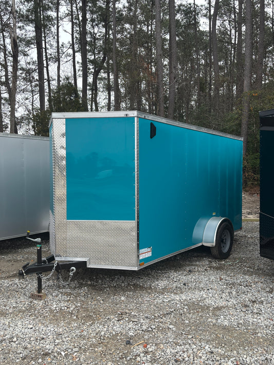 Teal 6x12 single axle