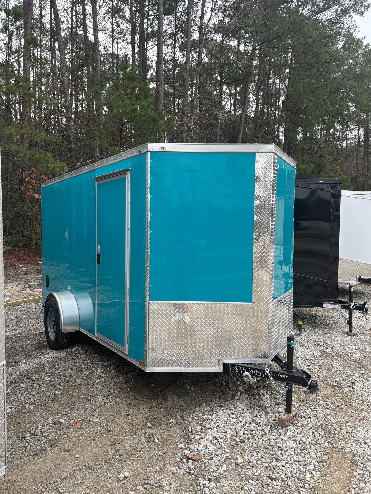 Teal 6x12 single axle