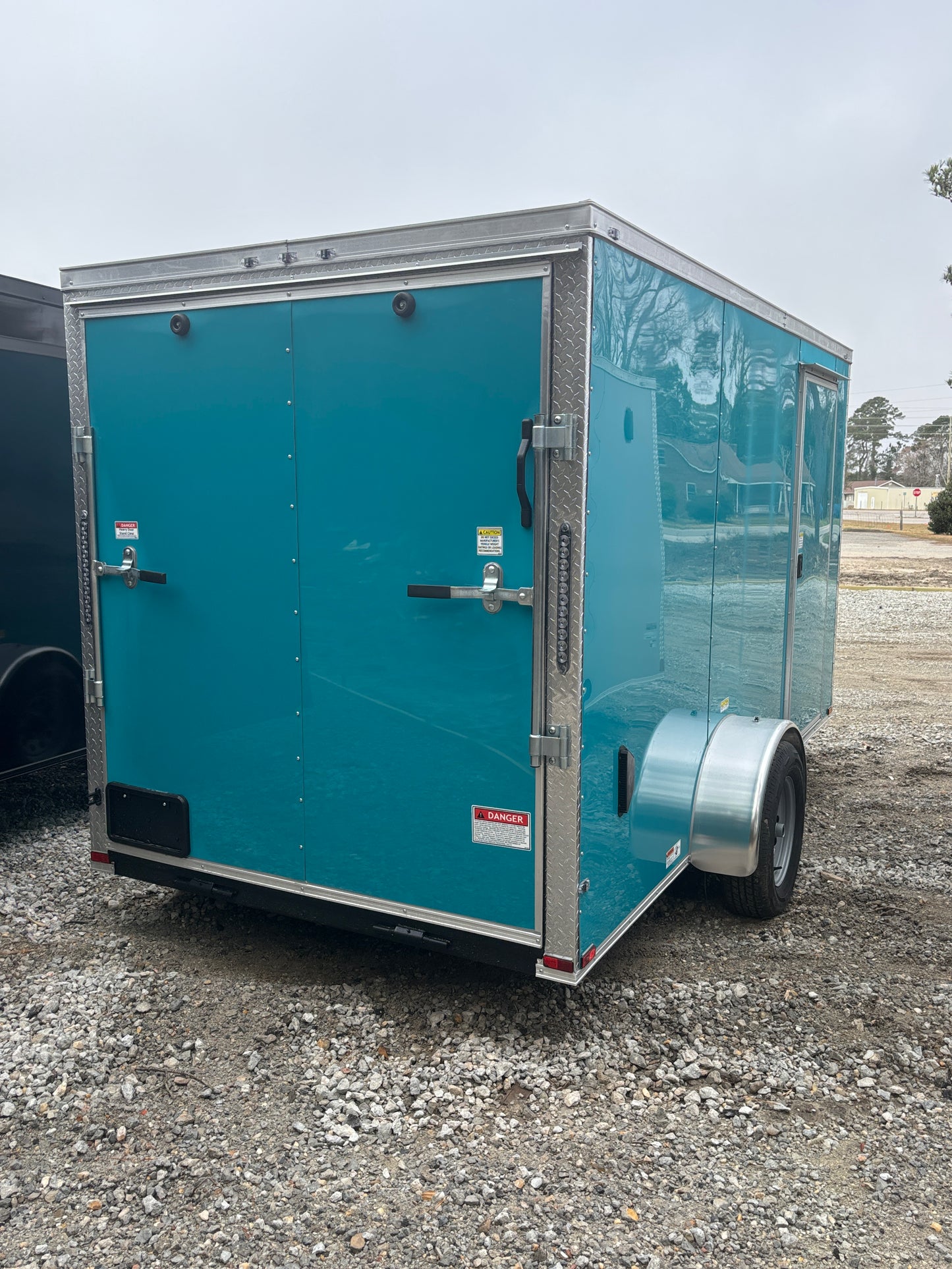 Teal 6x12 single axle