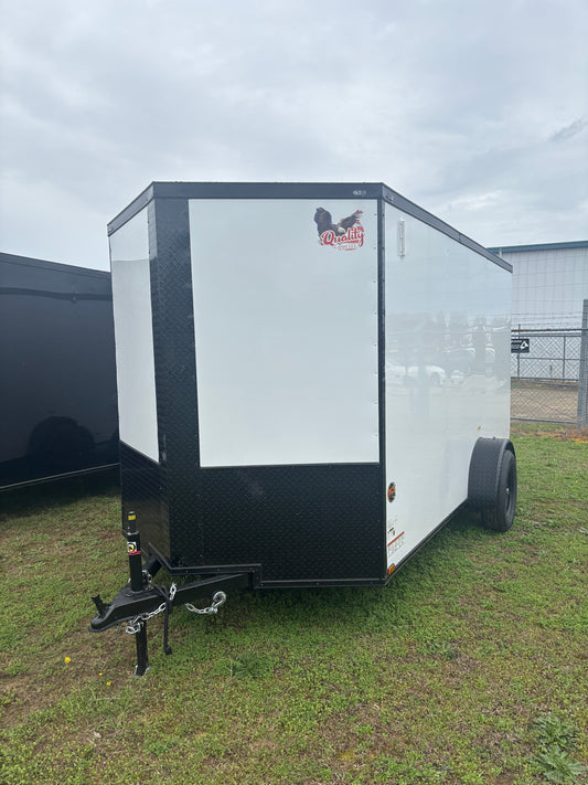 2026 6x12sa White BlackOut