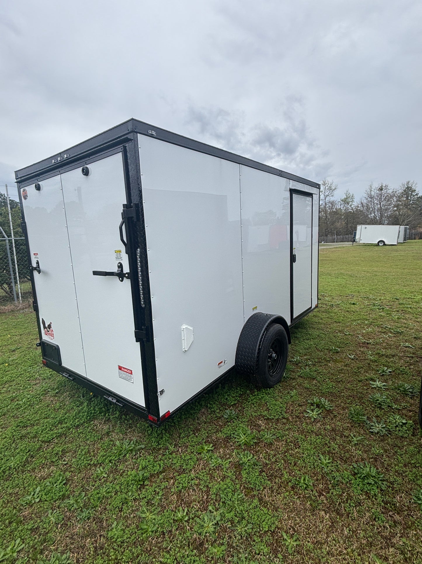2026 6x12sa White BlackOut