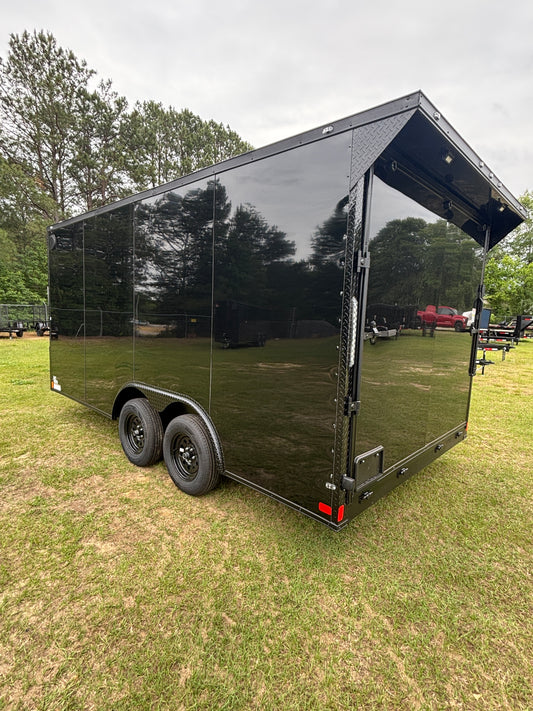 Black 8.5x16+7 Interior+Blackout+Wing