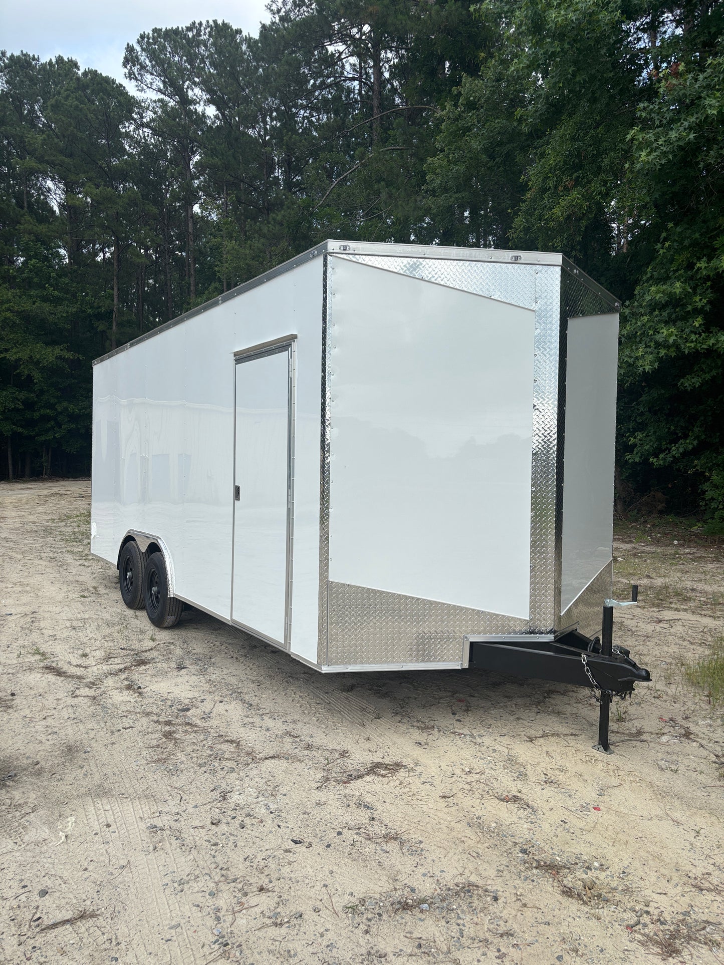 White STD 8.5x20 + 7'6 Interior
