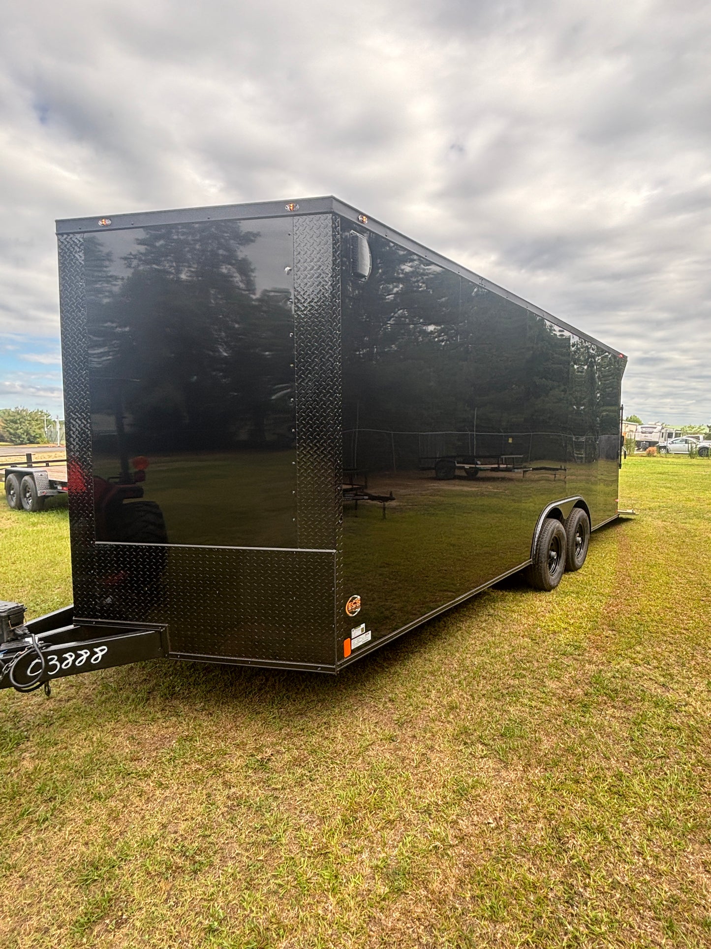 Black 8.5x20 + 7' Interior + Blackout + Wing