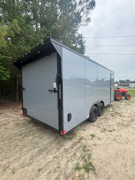 Gray 8.5x20 + 7' Interior + Blackout + Wing