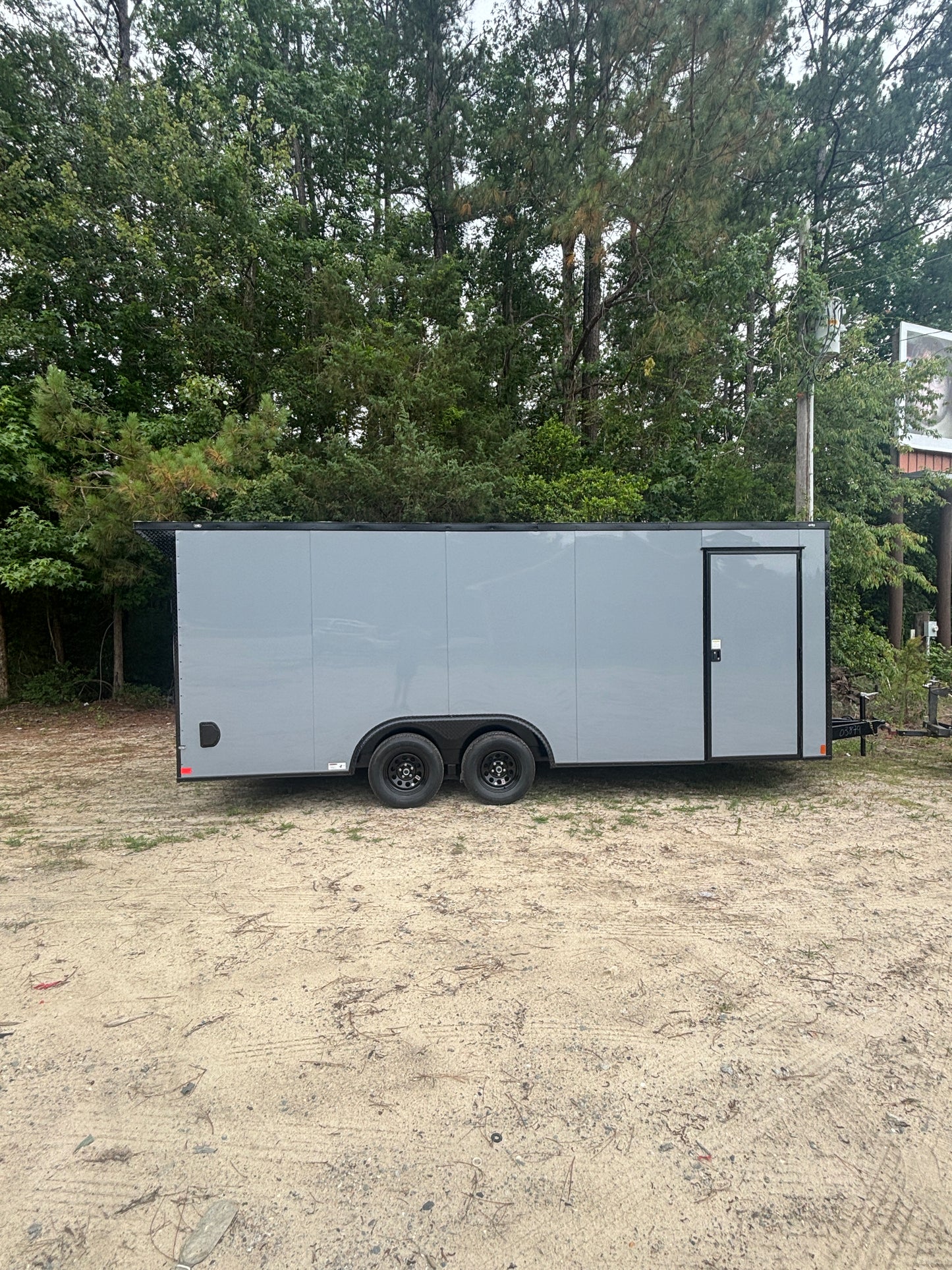 Gray 8.5x20 + 7' Interior + Blackout + Wing