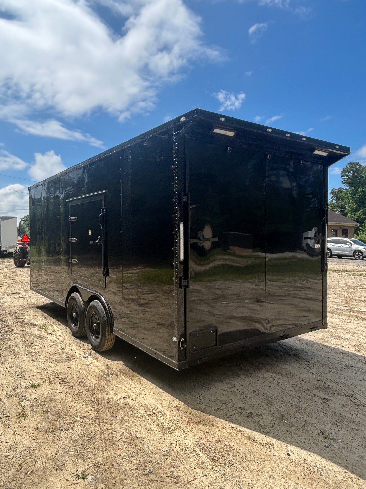 Black 8.5x20+7 Interior+Blackout+Wing with Escape Door