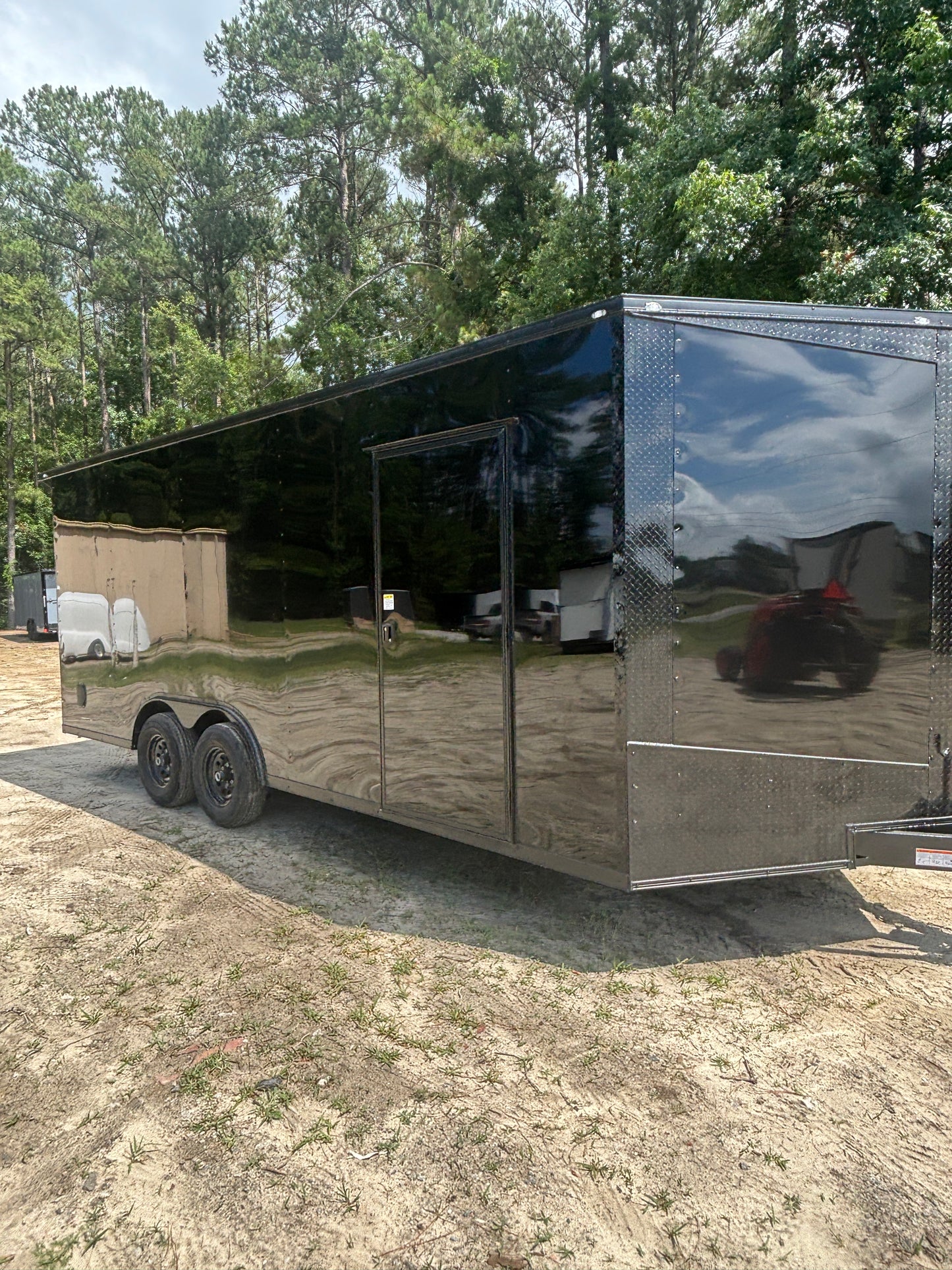 Black 8.5x20+7 Interior+Blackout+Wing with Escape Door
