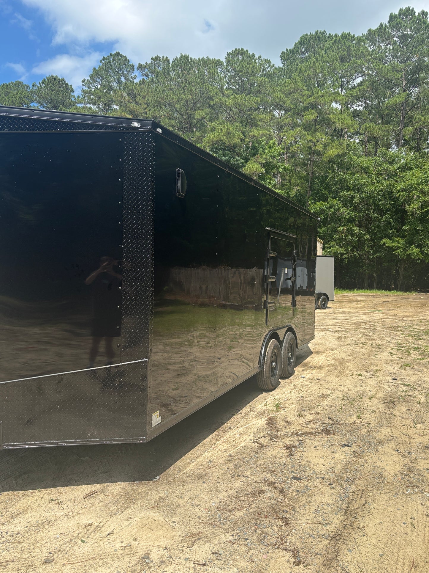 Black 8.5x20+7 Interior+Blackout+Wing with Escape Door