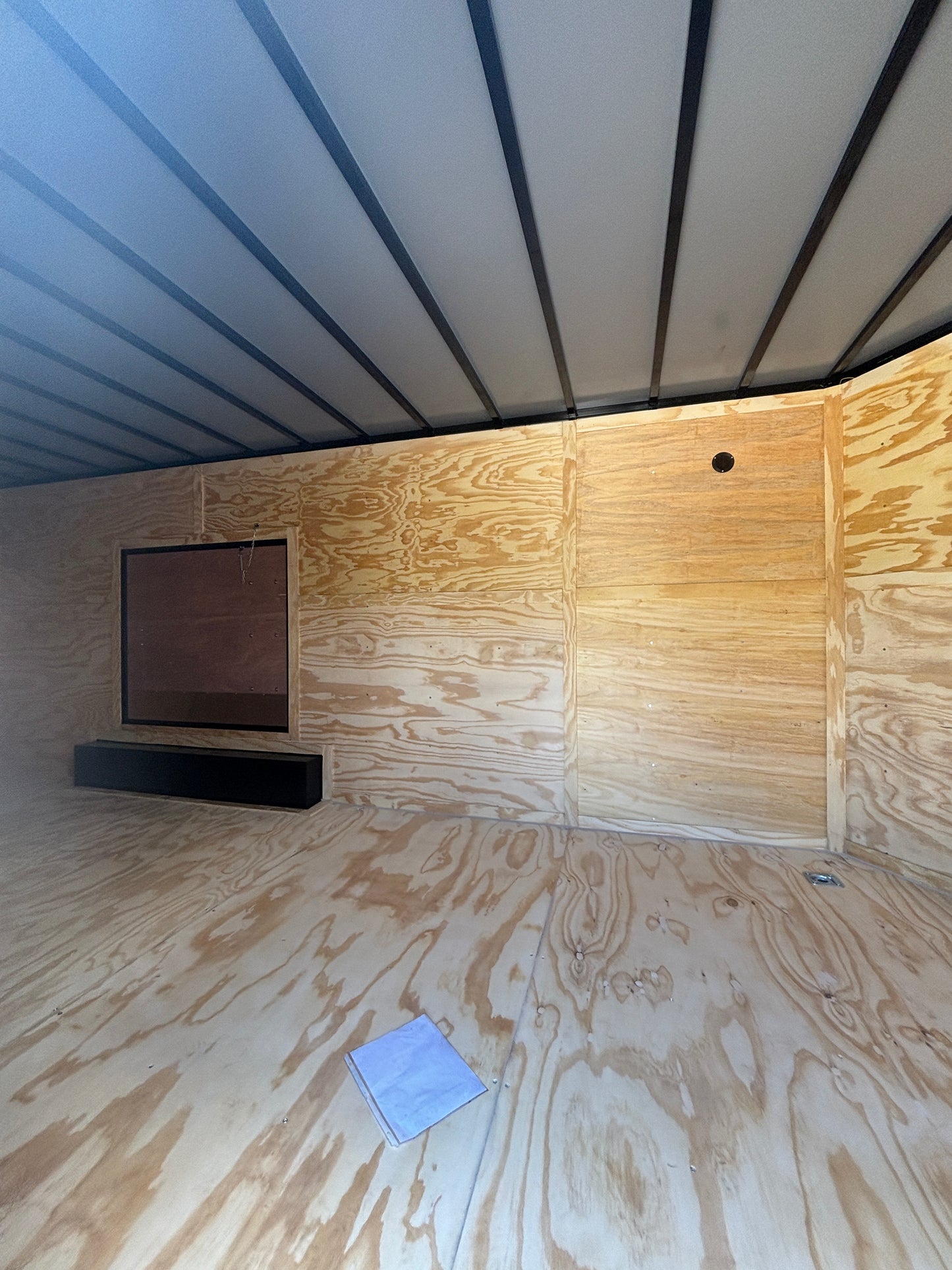 Black 8.5x20+7 Interior+Blackout+Wing with Escape Door