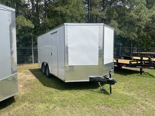 New 8.5x16 Tandem Axle