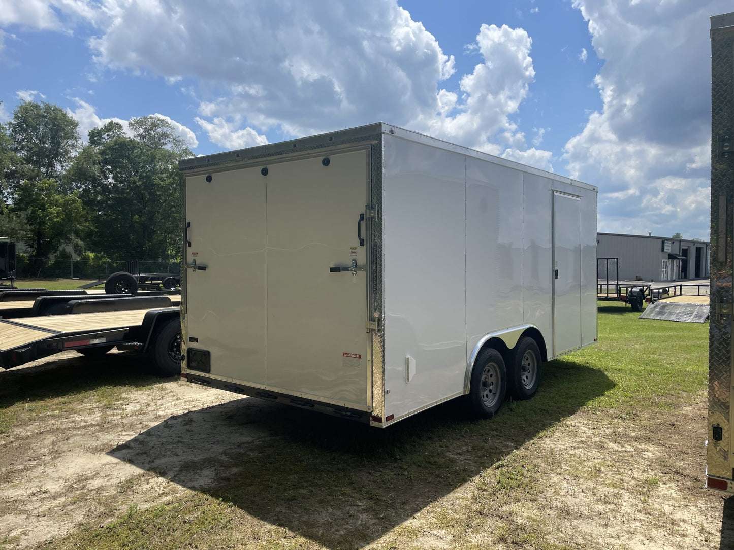 New 8.5x16 Tandem Axle