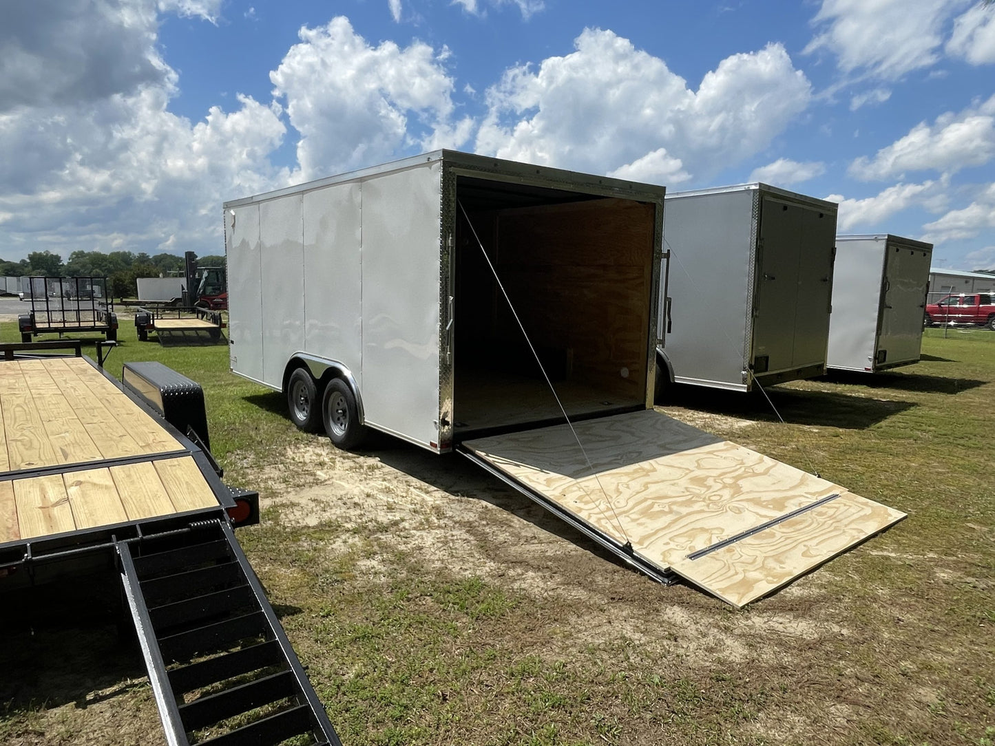 New 8.5x16 Tandem Axle