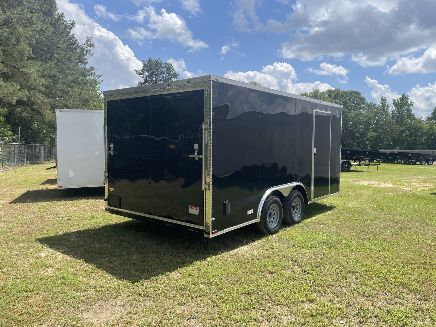 New 8.5x16 Tandem Axle