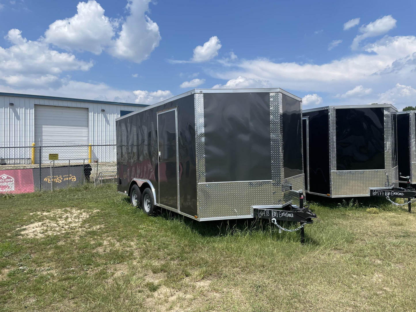 New 8.5x16 Tandem Axle