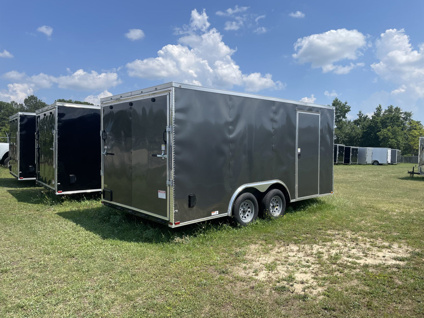 New 8.5x16 Tandem Axle