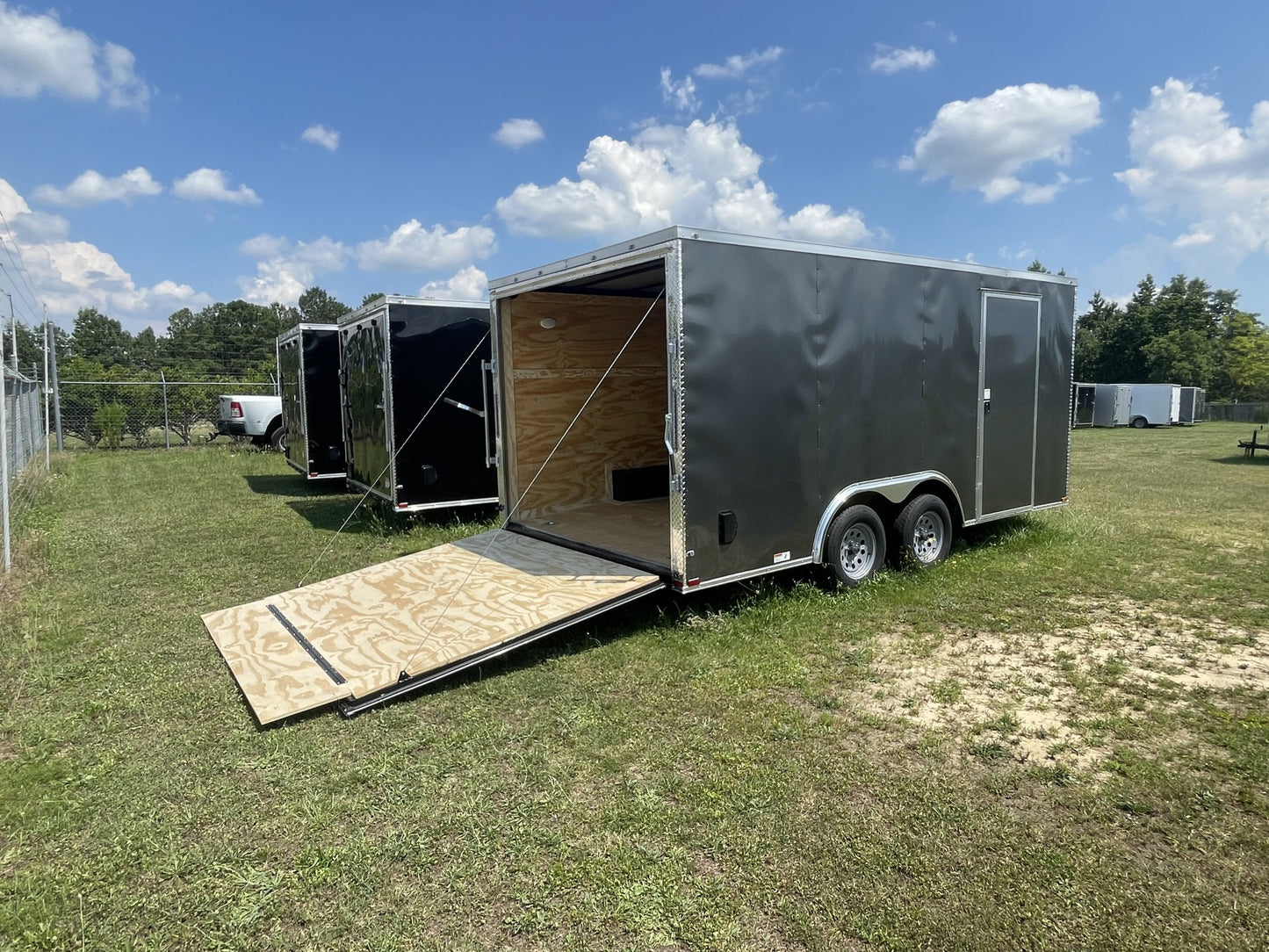 New 8.5x16 Tandem Axle