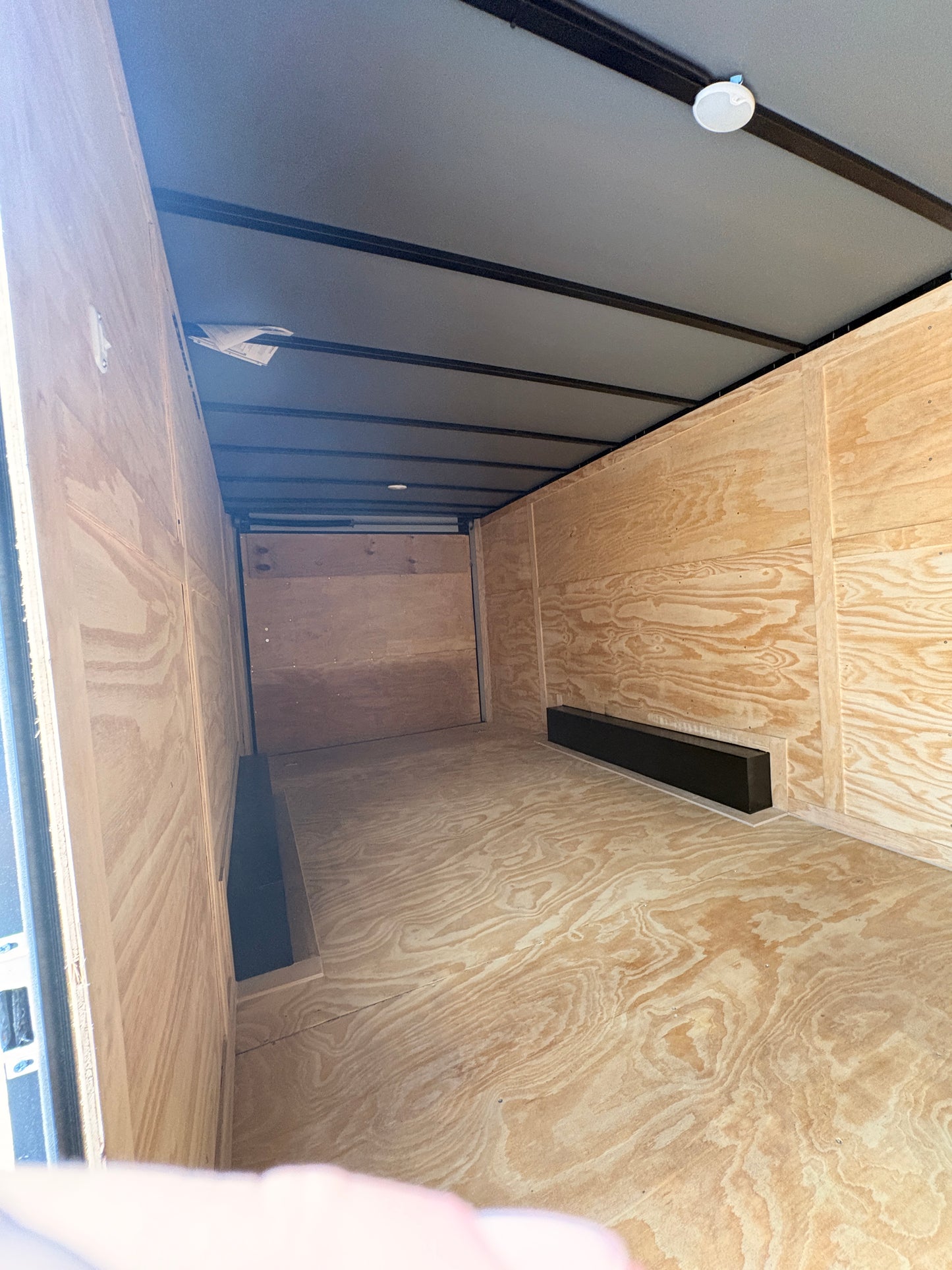 White 8.5x20 + 7' Interior + Blackout + Wing