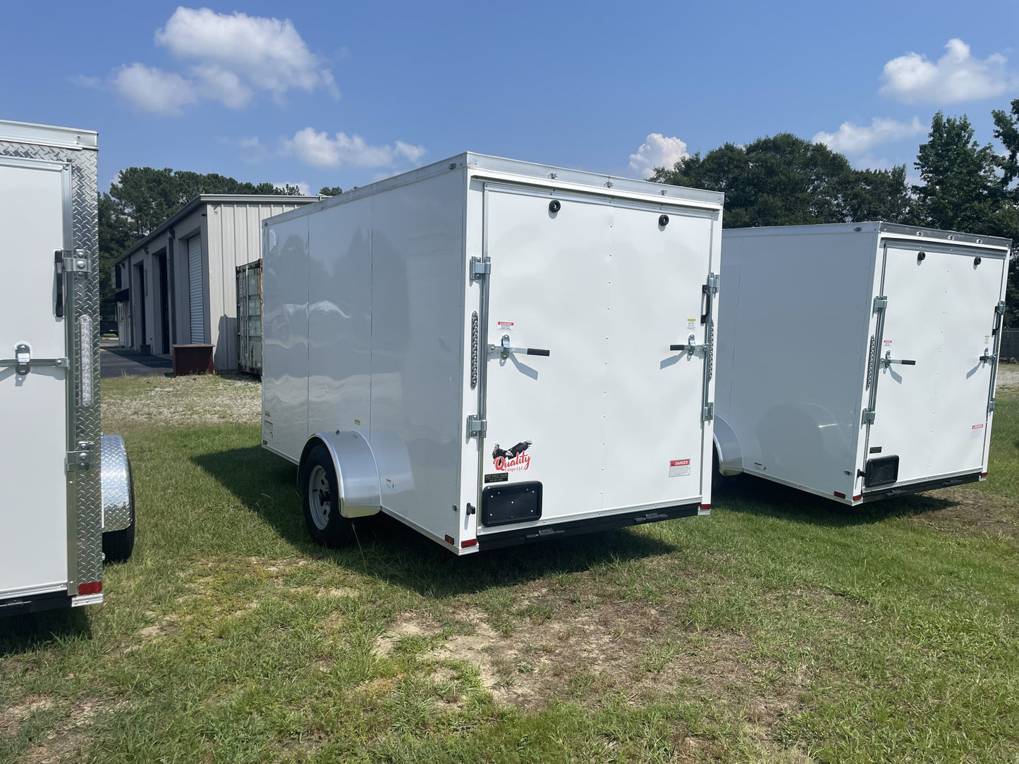 New 6x12 single axle