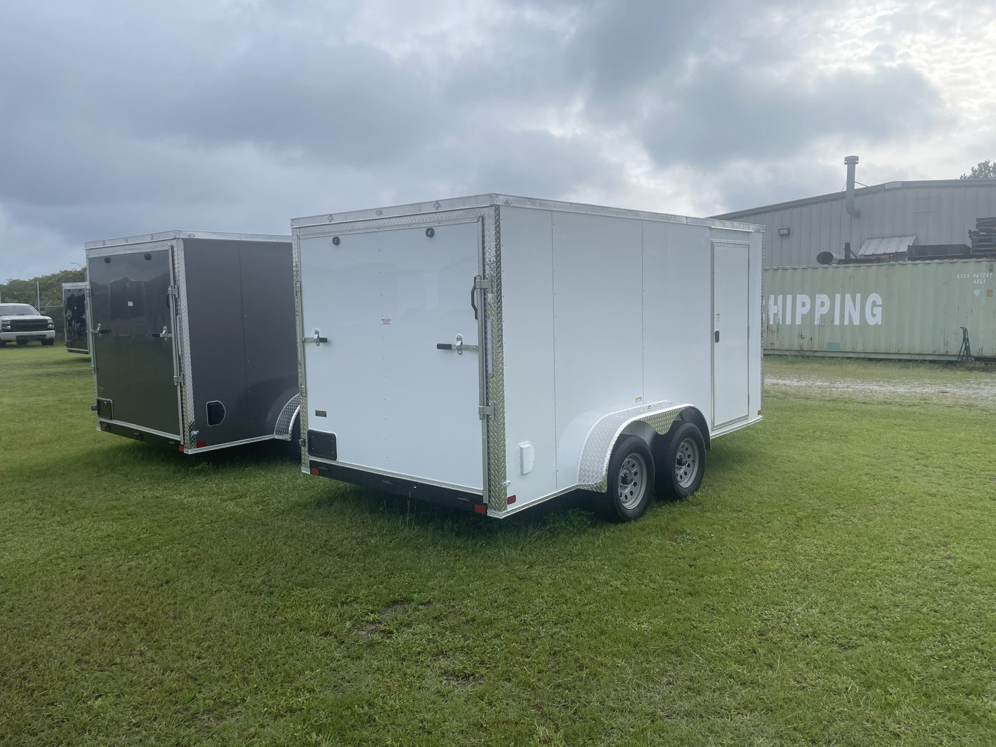 New 7x14 Tandem Axle