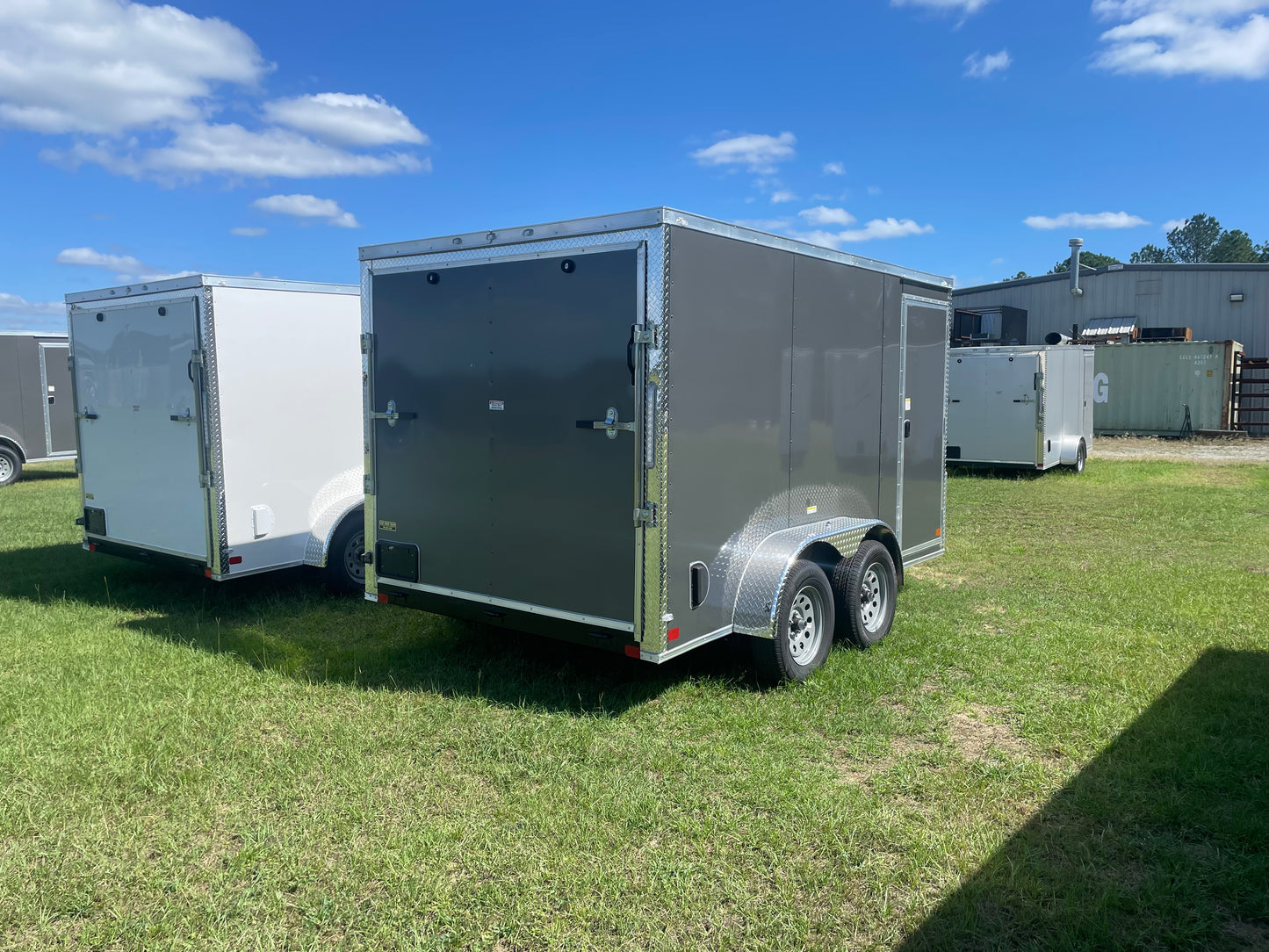 New 7x12 Tandem Axle