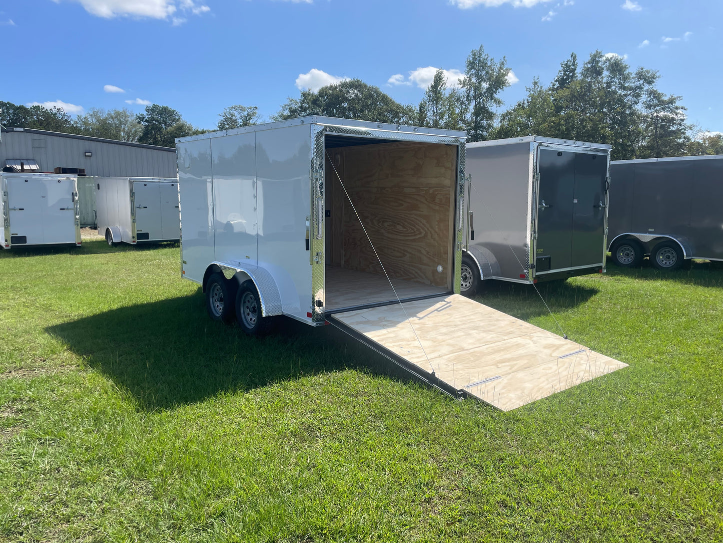 New 7x12 Tandem Axle