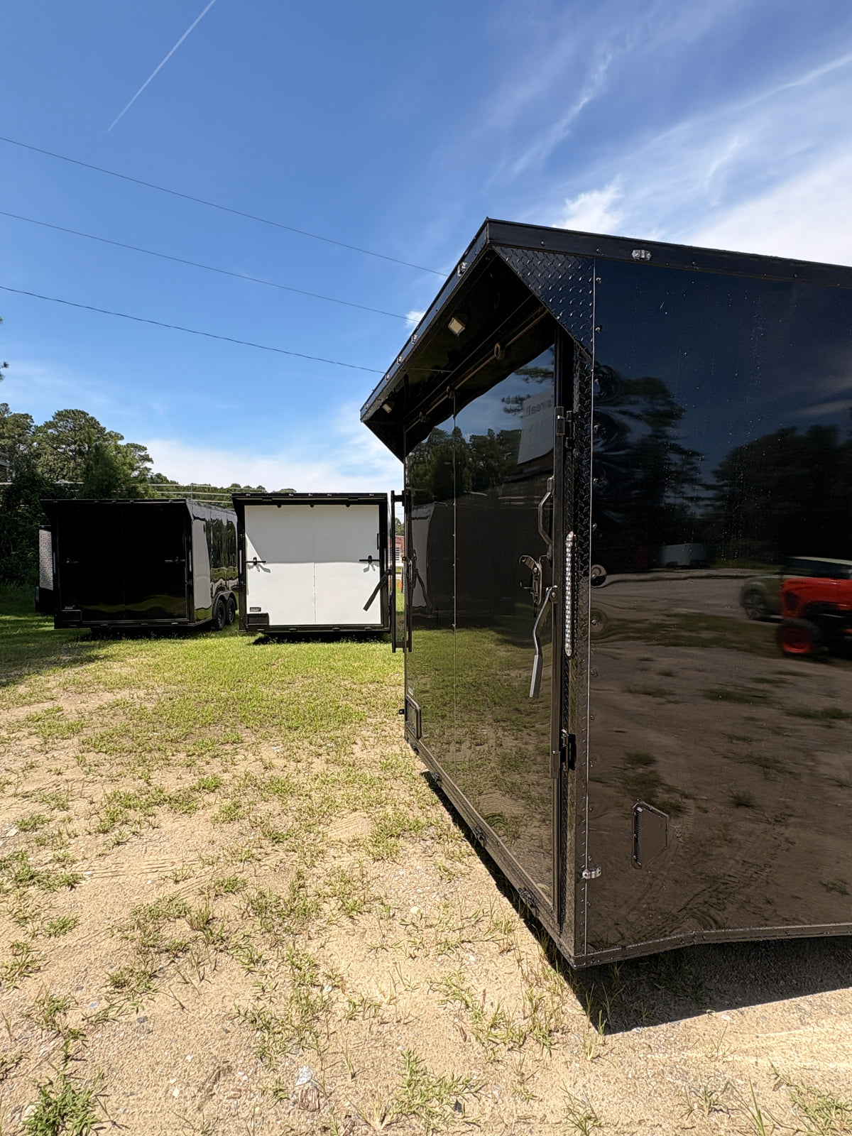 BLACK 8.5x20 + 7' Interior + Blackout + Wing