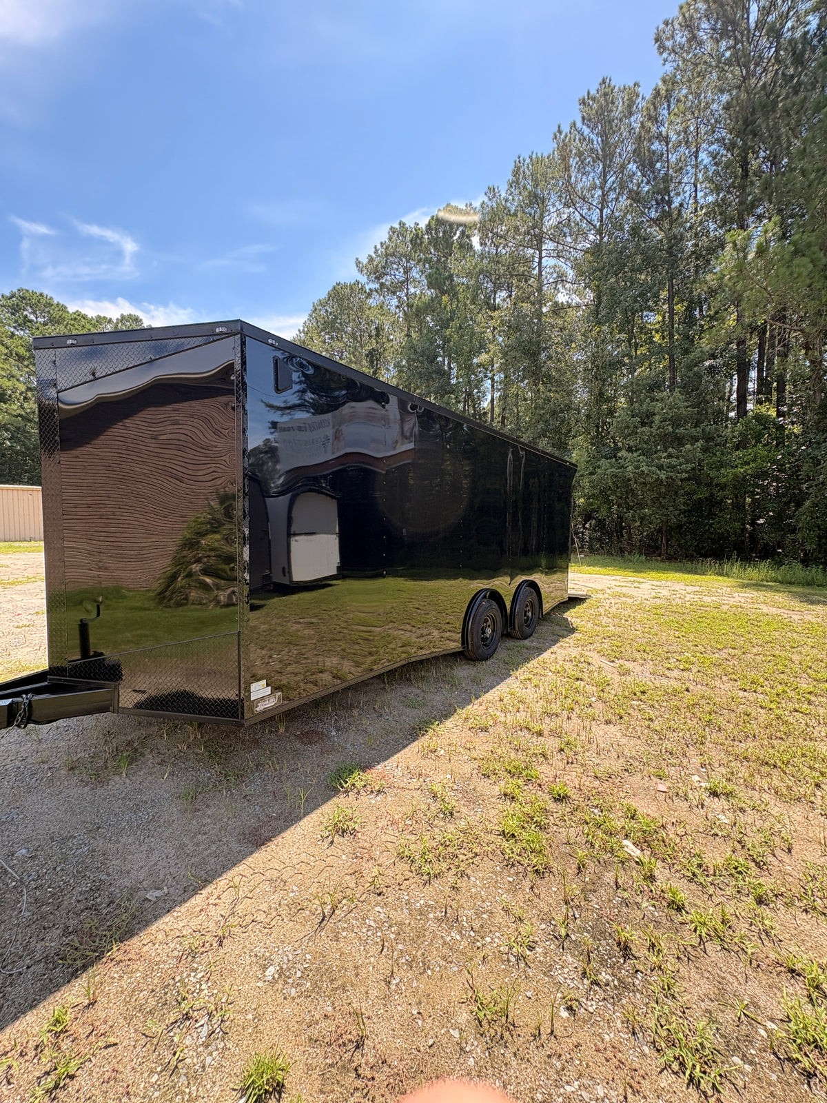 BLACK 8.5x20 + 7' Interior + Blackout + Wing